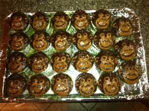 Monkey Cupcakes